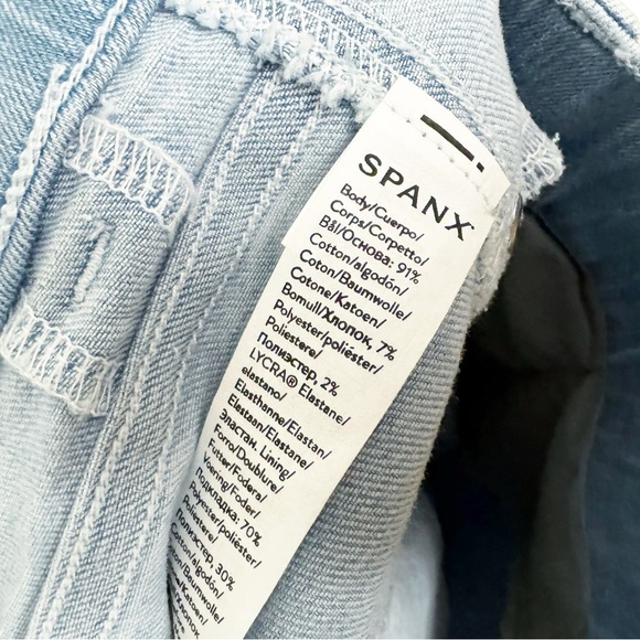 NWT Spanx Flare Leg Jeans Retro Light Wash - Picture 6 of 7